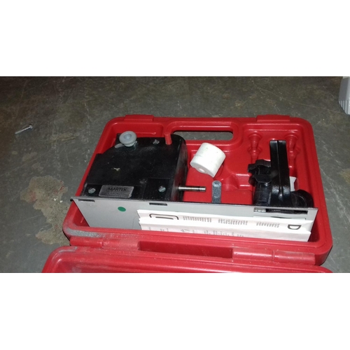 284 - Martek UK Ltd drill sharpener in hard plastic case