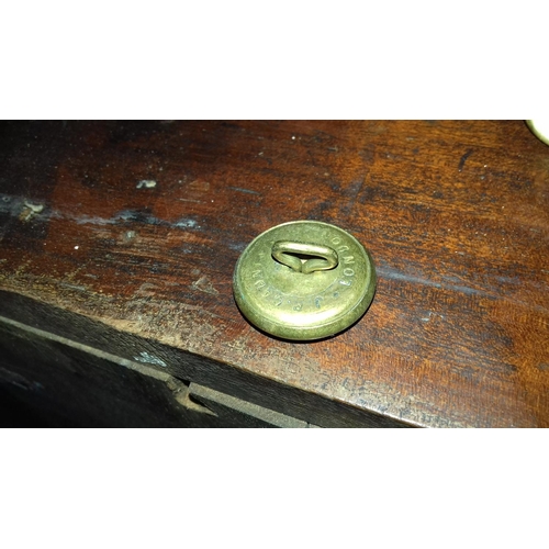 602 - Set of 6 brass RAF buttons