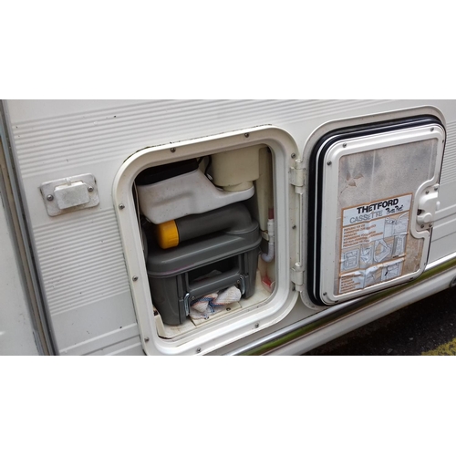 356 - 1990 Van Royce caravan model 365/2 (cost £10k new). All original inside and everything in good worki... 