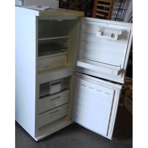 469 - Proline white 3/4 size fridge freezer