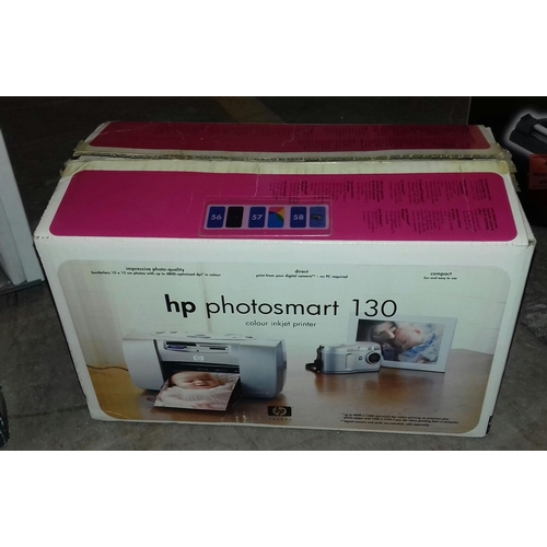 437 - Boxed HP photosmart 130 picture printer