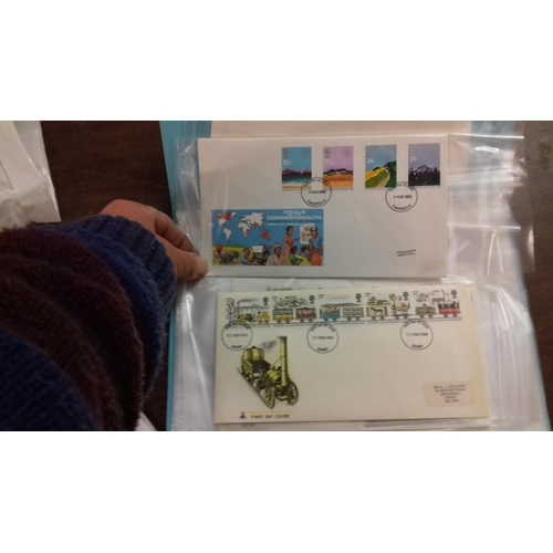 263 - Folder of assorted first day cover stamps