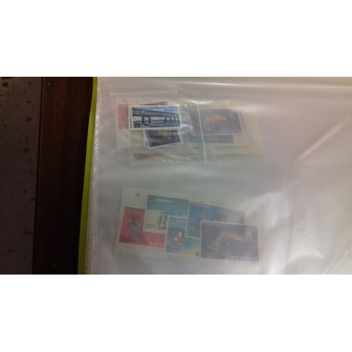 292 - Folder of assorted Commonwealth stamps