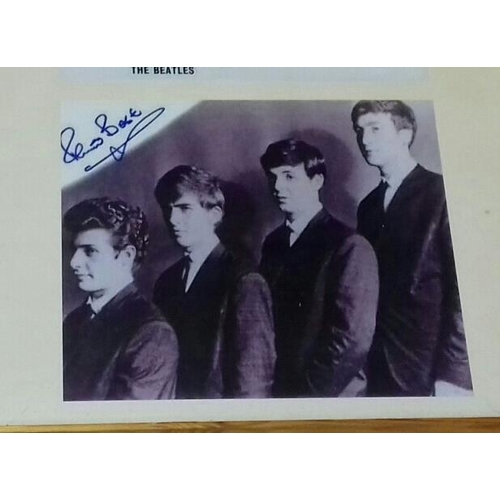 10 - 51 x 53 cm Fujifilm photographs of signed Beatles collectables