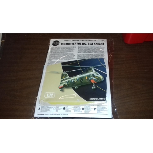 48 - Sealed but unboxed airfix 1/72 Boeing Vertol 107/ sea knight helicopter model kit