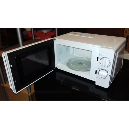 417 - White sabichi 20l 700w microwave