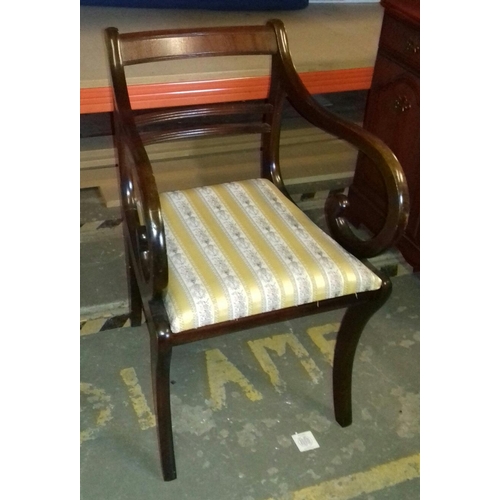 443 - Mahogany Carver chair