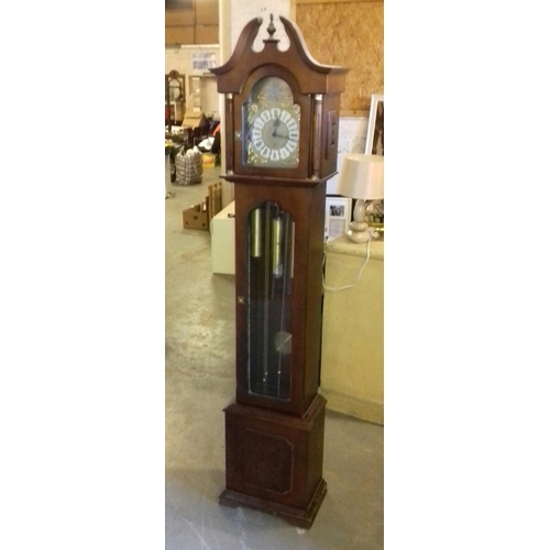 400 - Tempus fugit ECS Westminster Germany 3 weight grandfather clock