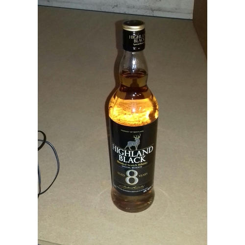 103 - Unopened Highland Black 8 year Scotch whisky