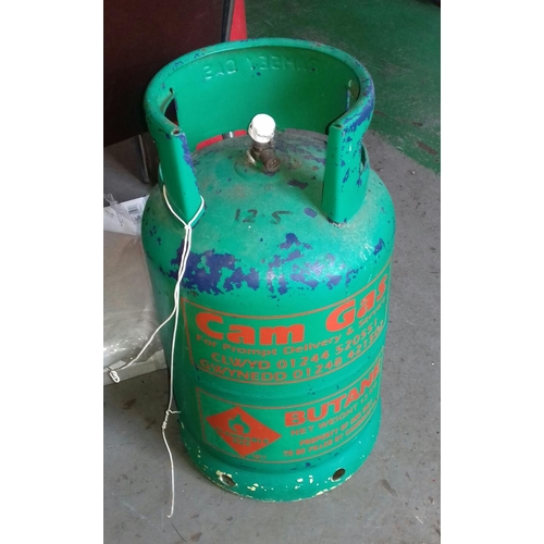 7 - Cam Gas 13 kg butane gas bottle nearly full