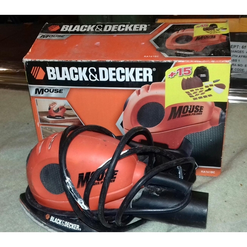 178 - Boxed black and Decker mouse sander