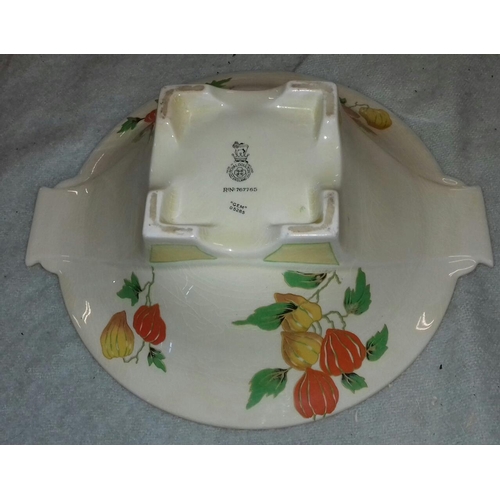 44 - Royal Doulton gem art deco tureen with lid