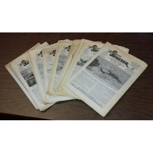 97 - Bundle of 1940's the aeroplane spotter magazines