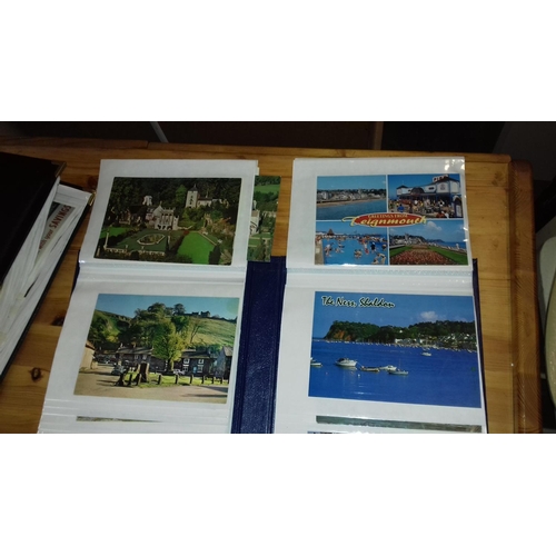 301 - 2 x photo albums with approximately 180 assorted postcards