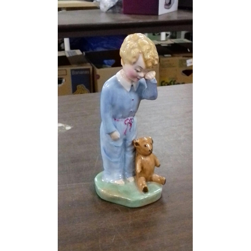 25 - 15 cm tall vintage Artone ornament titled sleepyhead