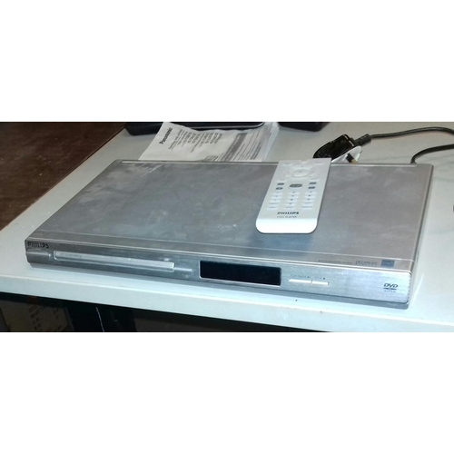 407 - Philips DVD player with remote control model dvp3120