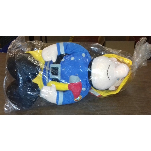 211 - 27 inch tall fireman Sam soft toy