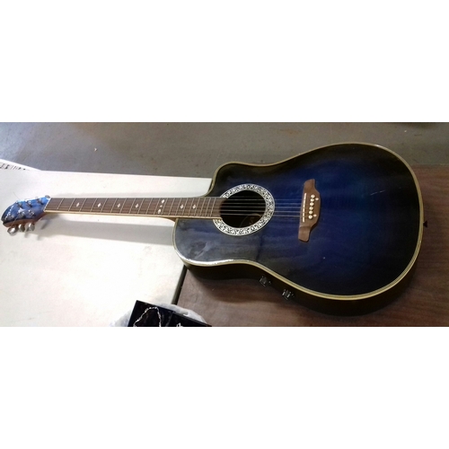 23 - Aria model AMB 35 electro acoustic guitar