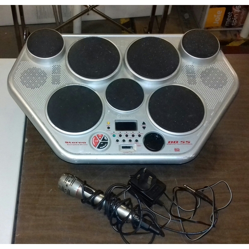 289 - Yamaha dd-55 digital drum kit with microphone