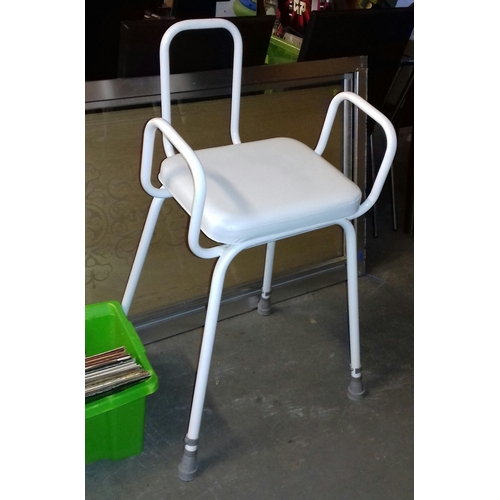 22 - As new disability aid perching stool