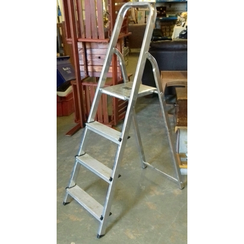 291 - Aluminium 3 step platform ladder