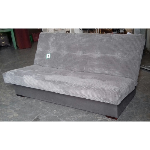 331 - As new grey futon/sofa bed