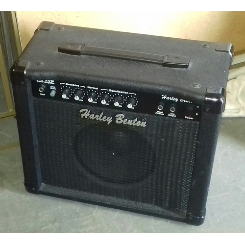 349 - Harley Benton HB20g guitar amp in working order