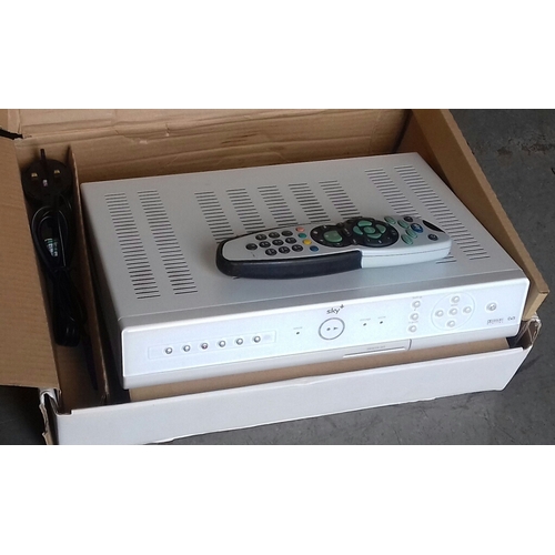 353 - Boxed Sky+ HD 80 gb box with leads and remote control