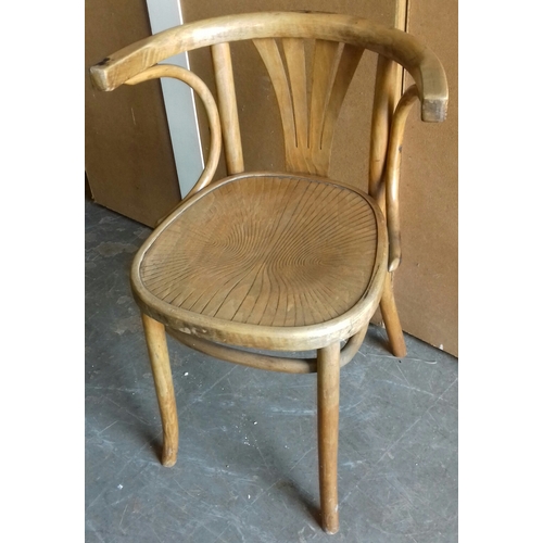 Vintage APM Poland bentwood chair