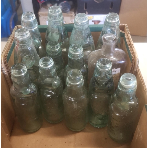 64 - Bundle of assorted vintage Codd bottles