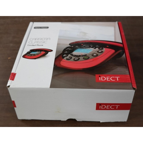 217 - Boxed as new Idect Carrera classic home telephone