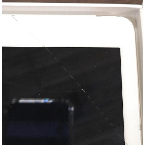 13 - Boxed 7th generation 32 GB Apple Ipad model A1823 with no charger and cracked screen