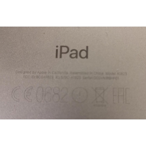 13 - Boxed 7th generation 32 GB Apple Ipad model A1823 with no charger and cracked screen