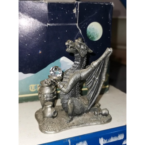 103 - Boxed Tudor Mint Myth & Magic 8.5 cm tall The Treasure Seeker figure