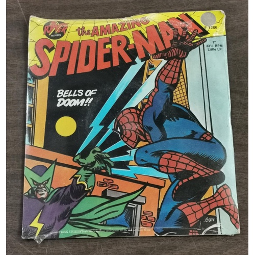 24 - Sealed old stock Power Records the amazing spiderman F1286 bells of doom 7