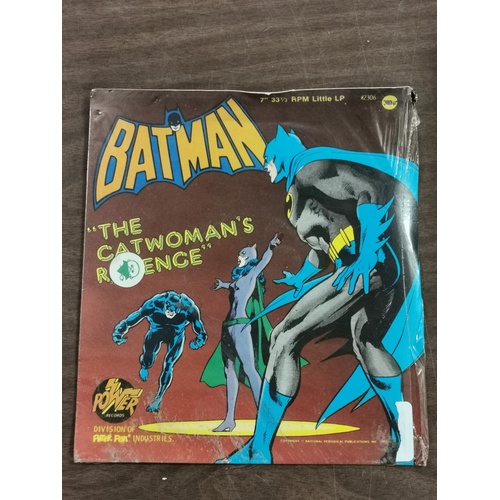 25 - Sealed old stock Power Records Batman no' 2306 the catwomans revenge 7