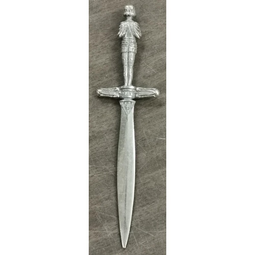 60 - Approx 18 cm long miniature Arthurian sword