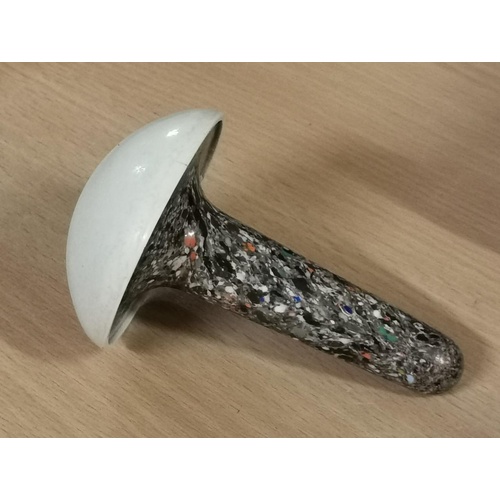 66 - Vintage marble look darning mushroom