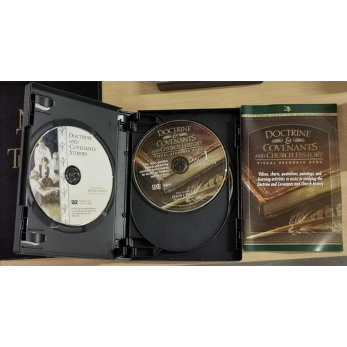 73 - Doctrine and covenants and church history 4 disc DVD visual resource Mormon box set