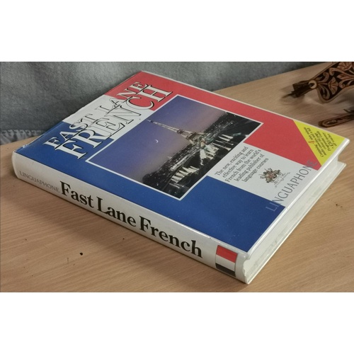 75 - Linguaphone fast lane French, 4 tape & 64 page booklet language course
