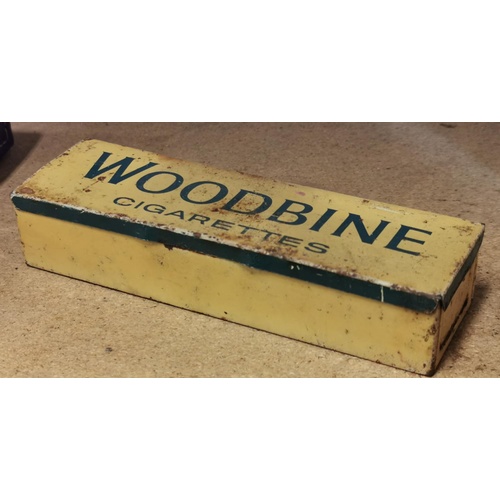 148 - Vintage Woodbine Cigarettes dominoes in metal case