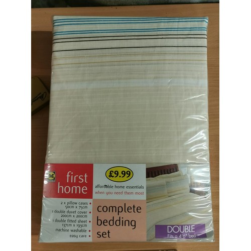 112 - New complete double bedding set