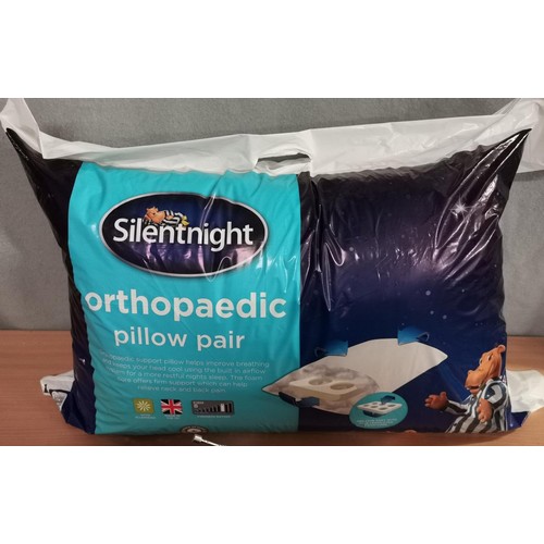 121 - New pair of Silent Night orthopaedic pillows