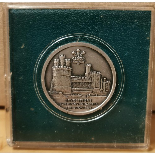 78 - 1969 Prince of Wales investiture coin in perspex case