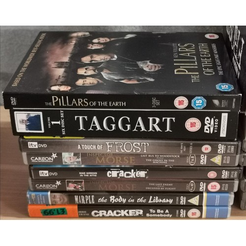 197 - 8 x assorted feature length television drama DVDs