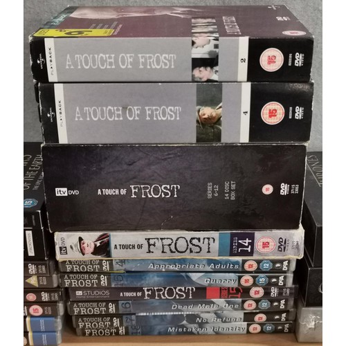 199 - Bundle of 'a touch of Frost' complete series box sets plus individual DVDs