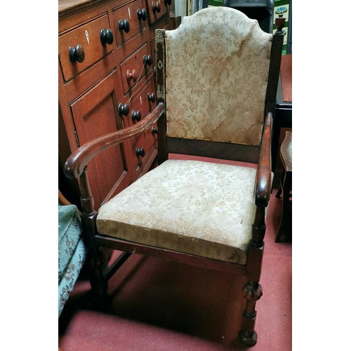 227 - Late 19th century French arm chair