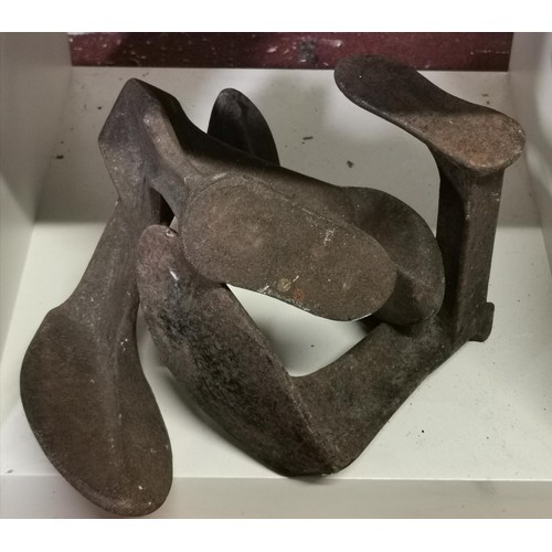 368 - 2 x old steel cobblers lasts