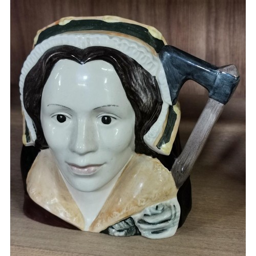 382 - Large 1977 Royal Doulton D6645 Catherine Howard character jug - no damage