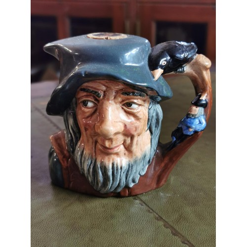 754 - 10 cm tall Royal Doulton 1954 D6463 Rip Van Winkle character jug